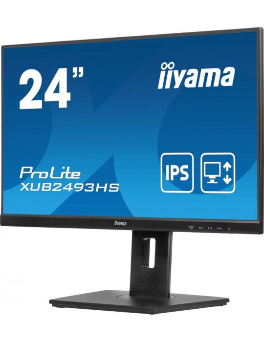 iiyama ProLite XUB2493HS-B6 écran plat de PC 60,5 cm (23.8") 1920 x 1080 pixels Full HD LED Noir