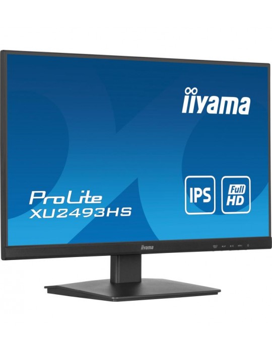 iiyama ProLite XU2493HS-B6 écran plat de PC 60,5 cm (23.8") 1920 x 1080 pixels Full HD LED Noir