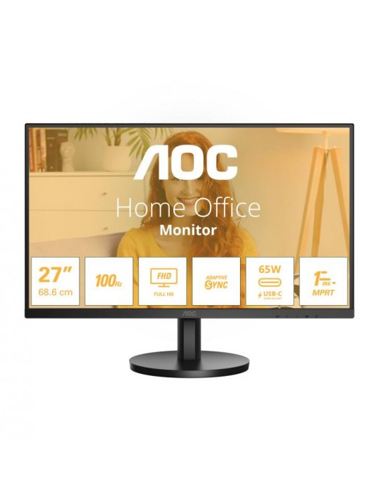 AOC 27B3CA2 écran plat de PC 68,6 cm (27") 1920 x 1080 pixels Full HD LED Noir