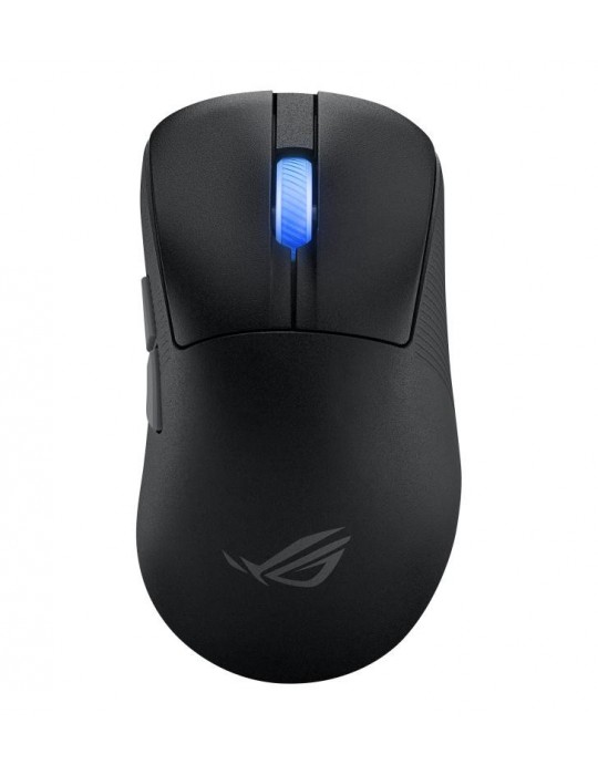 ASUS ROG Keris II Ace Wireless AimPoint Black souris Droitier RF Wireless + Bluetooth + USB Type-A Optique 42000 DPI