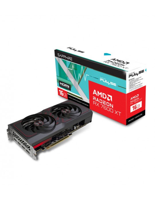 Sapphire PULSE Radeon RX 7600 XT AMD 16 Go GDDR6