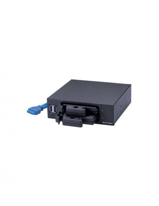 SMARTTECK Rack Amovible 5,25" pour DD/SSD 2,5" SATA"