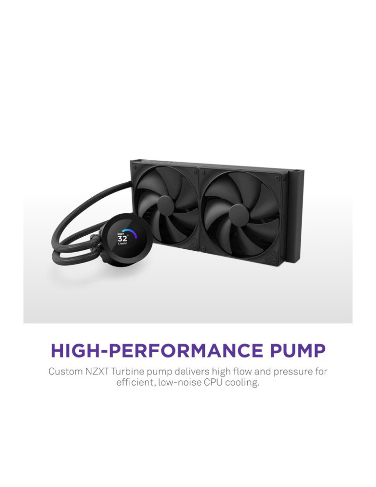NZXT Kraken Plus 240 Processeur Refroidisseur de | DOTIRI
