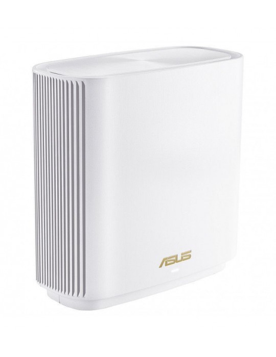 ASUS ZenWiFi AX XT8 (W-1-PK) routeur sans fil Gigabit Ethernet Tri-bande (2,4 GHz / 5 GHz / 5 GHz) Blanc