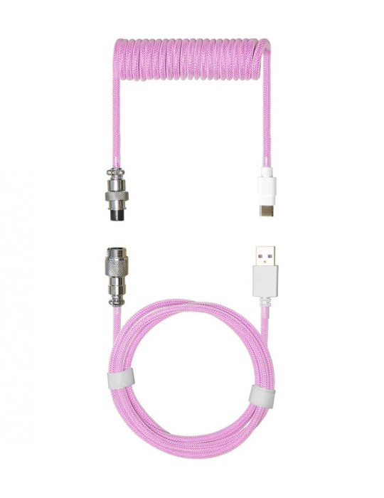 COOLER MASTER Coiled cable double-sleeved Magentap o