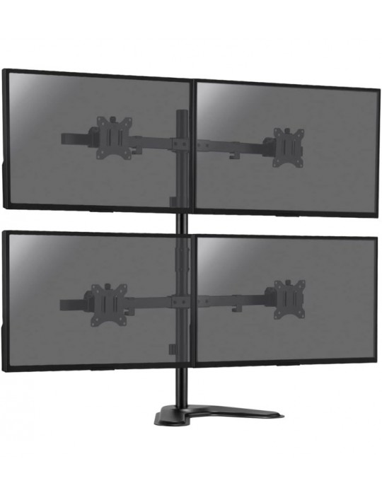 KIMEX Support de Bureau Sur Pied pour 4 Ecrans Moniteurs TV 17'' - 32''