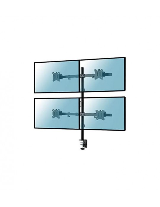 KIMEX Support de Bureau A Pincer pour 4 Ecrans Moniteurs TV 17' '- 32''