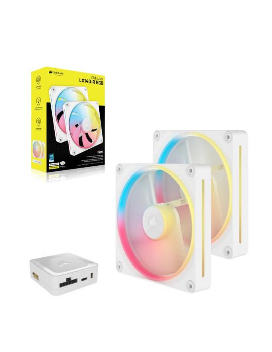 Corsair iCUE LINK LX140-R RGB Boitier PC | DOTIRI