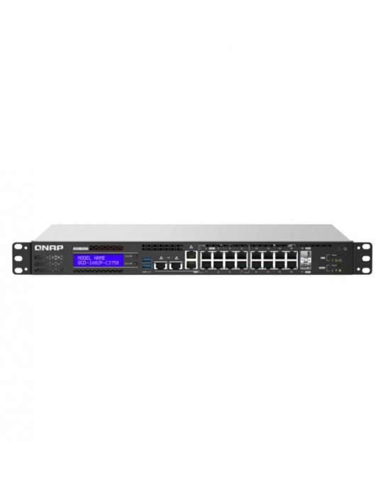 QNAP Switch 16 Ports Rack *QGD-1602P-C3558-8G