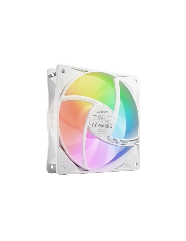 be quiet! Light Wings LX 120 mm PWM Reverse White | DOTIRI