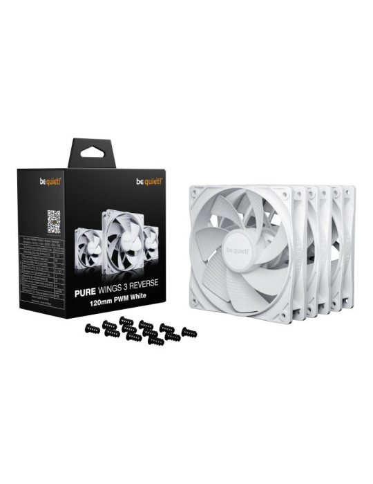 be quiet! Light Wings 120 mm PWM Reverse White | DOTIRI