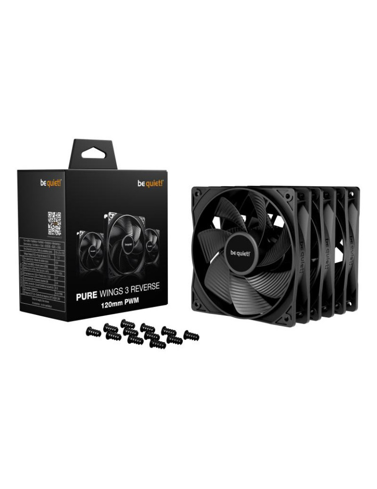 be quiet! Light Wings 120 mm PWM Reverse Black | DOTIRI