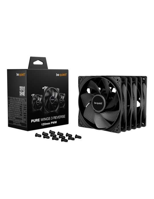 be quiet! Light Wings 120 mm PWM Reverse Black | DOTIRI