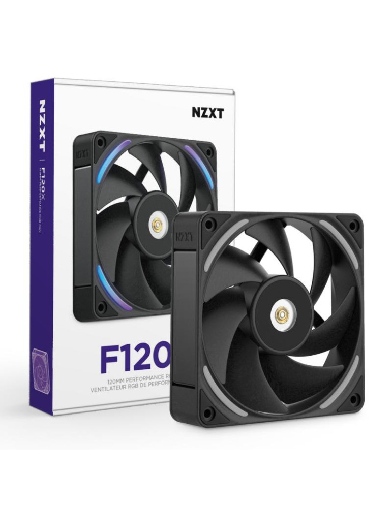 NZXT F120X Boitier PC Ventilateur 12 cm Noir 1 | DOTIRI