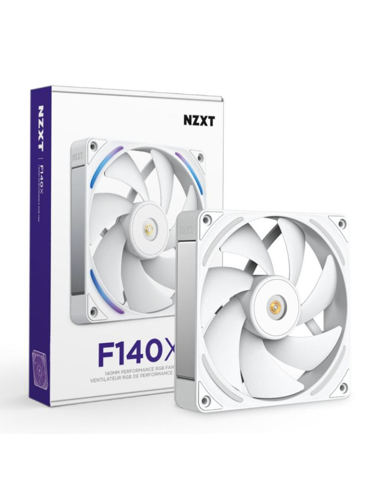 NZXT F140X Boitier PC Ventilateur 14 cm Blanc 1 | DOTIRI