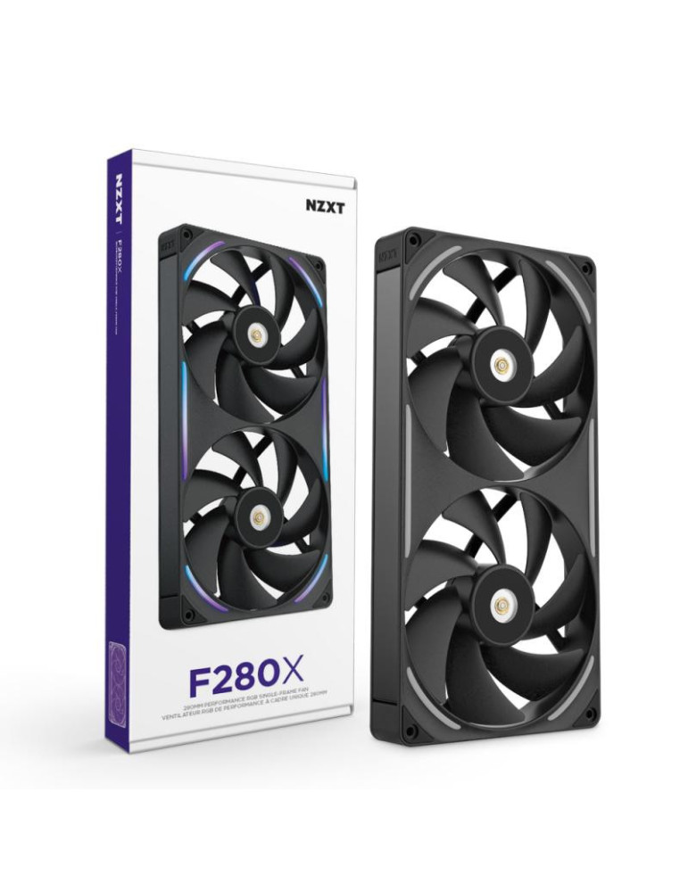 NZXT F280X Boitier PC Ventilateur 14 cm Noir 1 | DOTIRI