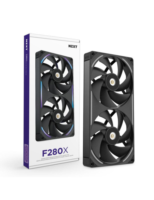 NZXT F280X Boitier PC Ventilateur 14 cm Noir 1 | DOTIRI