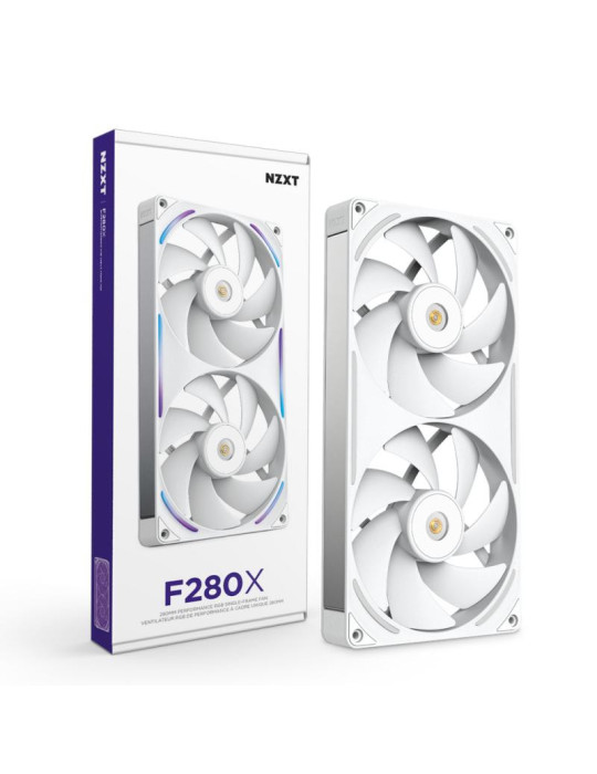 NZXT F280X Boitier PC Ventilateur 14 cm Blanc 1 | DOTIRI