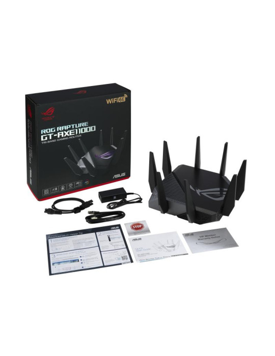 ASUS ROG GT-AXE11000 - Routeur gaming Wi-Fi 6E o | DOTIRI