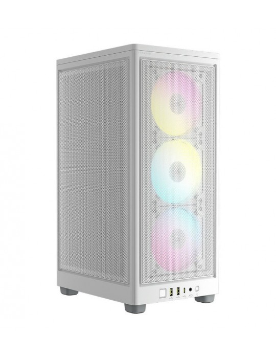 CORSAIR 2000D RGB AIRFLOW MINI ITX BLANC