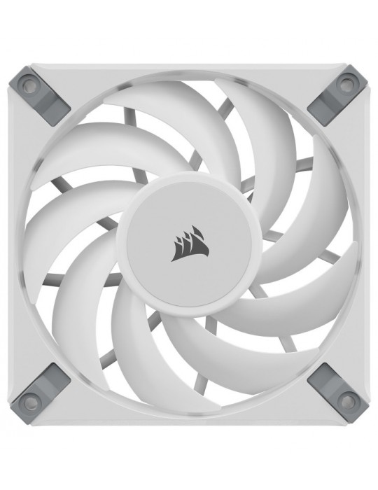 Corsair CO-9050157-WW système de refroidissement d?ordinateur Boitier PC Ventilateur 12 cm Blanc 1 pièce(s)