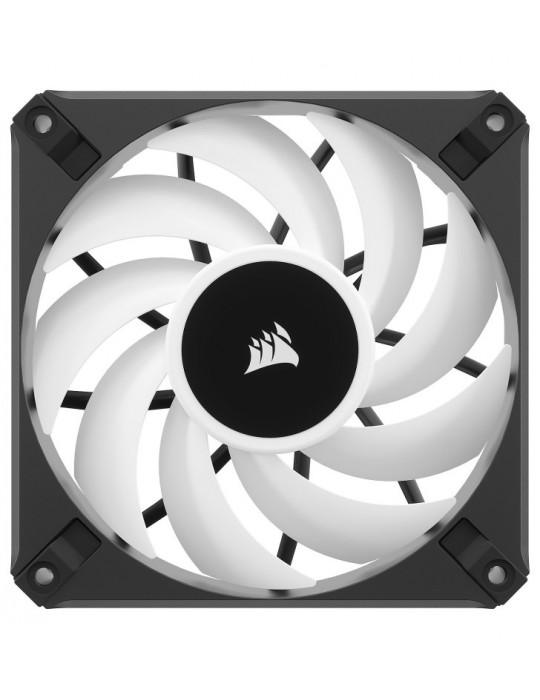 Corsair CO-9050154-WW système de refroidissement d?ordinateur Ventilateur 12 cm Noir, Blanc