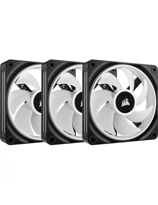 CORSAIR Kit de démarrage ventilateurs PWM 120 mm CORSAIR iCUE LINK QX120 RGB