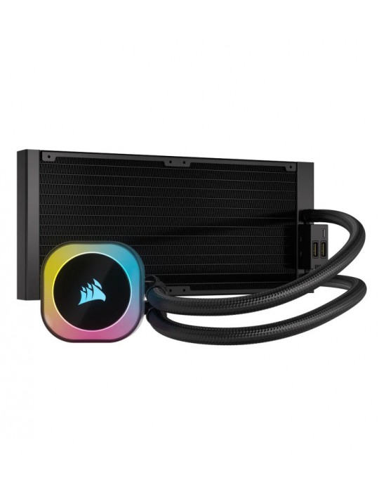 Corsair H115I Processeur Kit de refroidissement du liquide 14 cm Noir