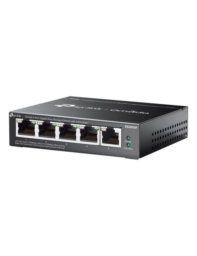 TP-LINK OMADA SWITCH 5Ports PoE *ES205GP | DOTIRI