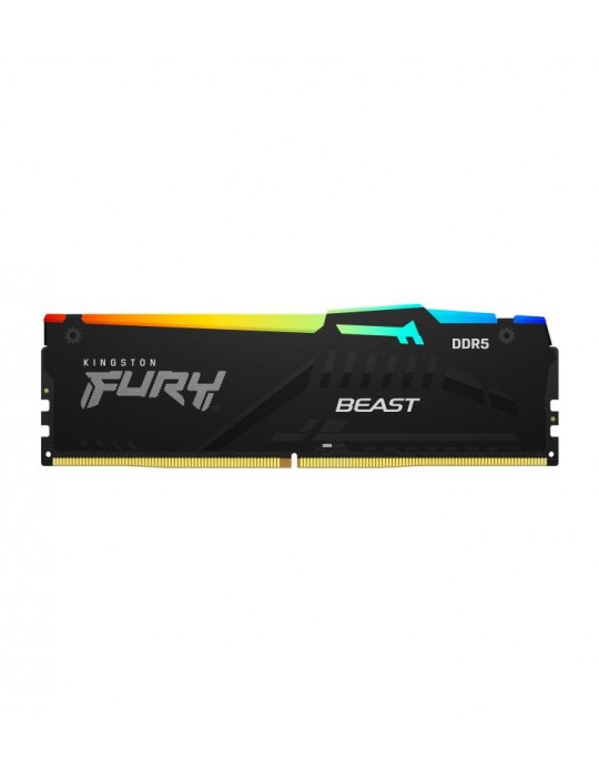 Kingston Technology FURY Beast 32 Go 6000 MT/s DDR5 CL36 DIMM (Kits de 2) RGB