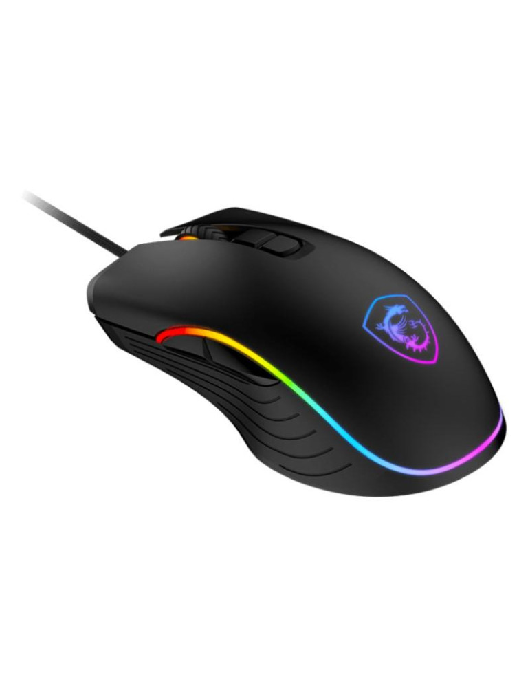 MSI FORGE GM300 souris Gaming Ambidextre USB | DOTIRI