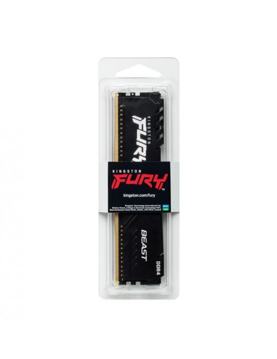 KINGSTON 8G (1x8G) D4 2666Mhz FURY Beast BLACK