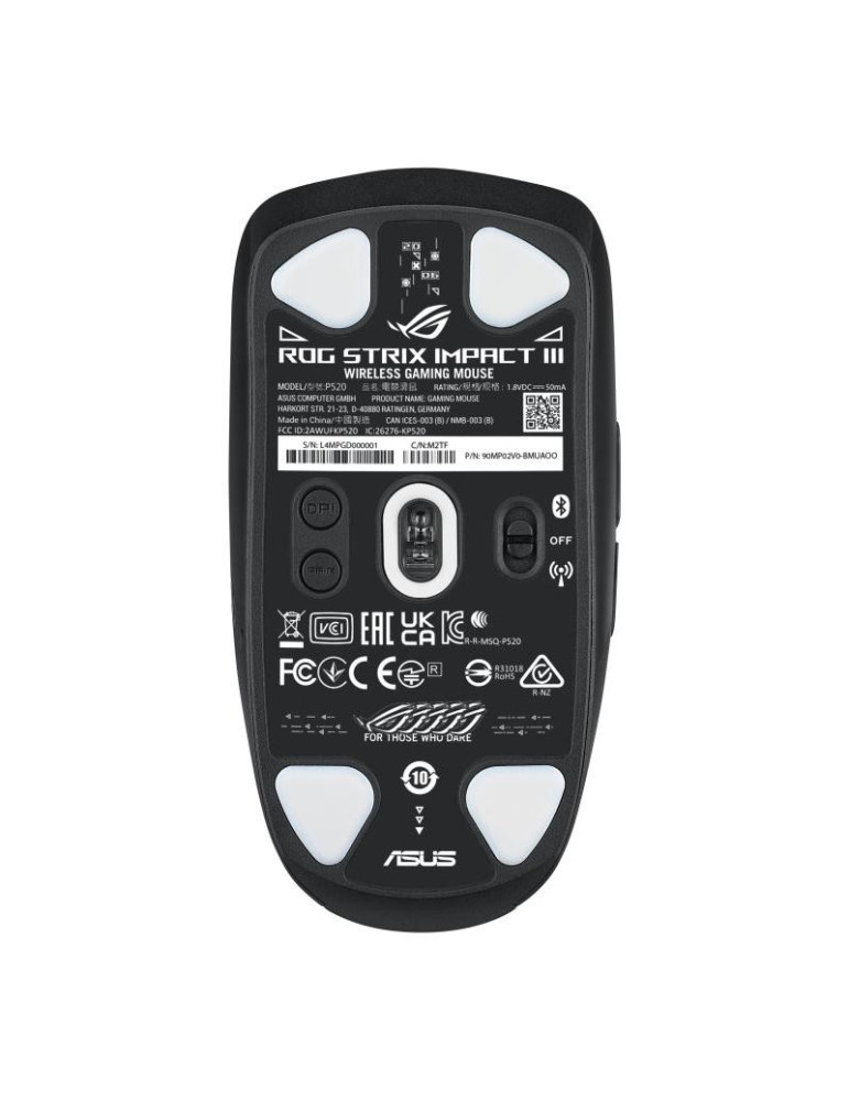 ASUS ROG Strix Impact III Wireless souris Gaming | DOTIRI