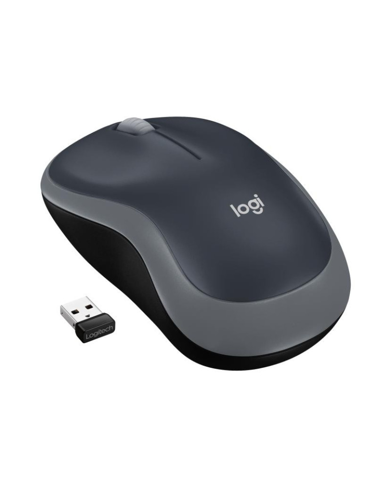 Logitech M185 Sans Fil USB Noir /Gris Retail | DOTIRI