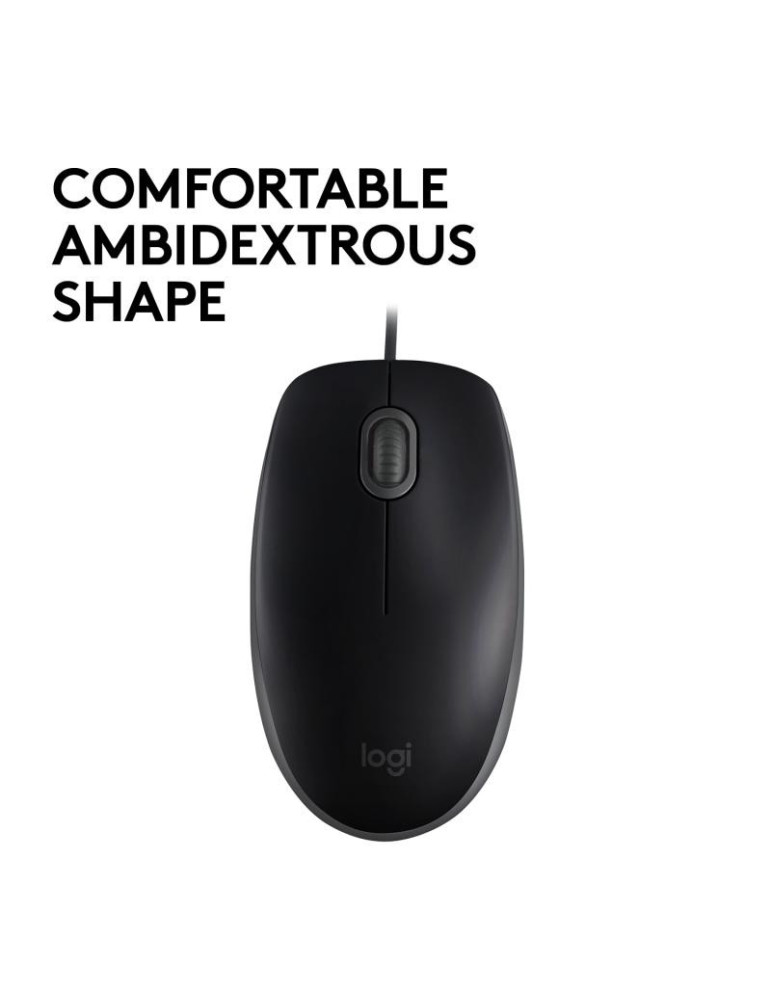 Logitech B110 Silent USB Noir | DOTIRI