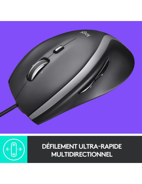 Logitech M500S Laser Filaire Noir - Souris | DOTIRI