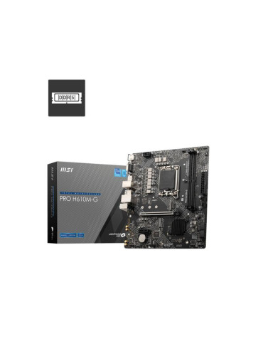 MSI PRO H610M-G DDR5