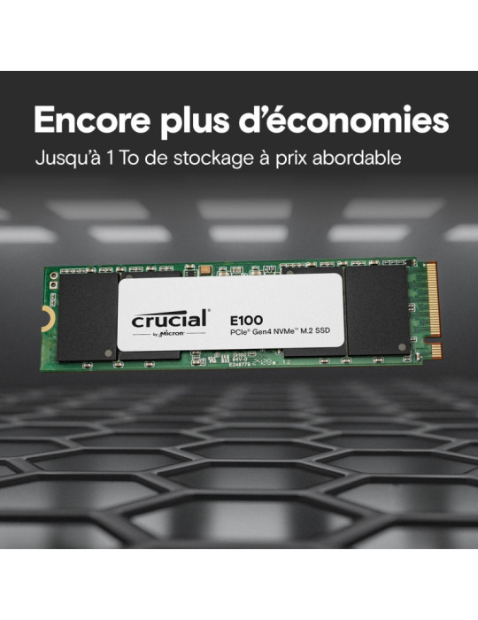 CRUCIAL E100 1T Gen4 2280 Tray | DOTIRI