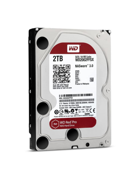 Western Digital HDD Red Pro 2To 3.5" - WD2002FFSX | DOTIRI