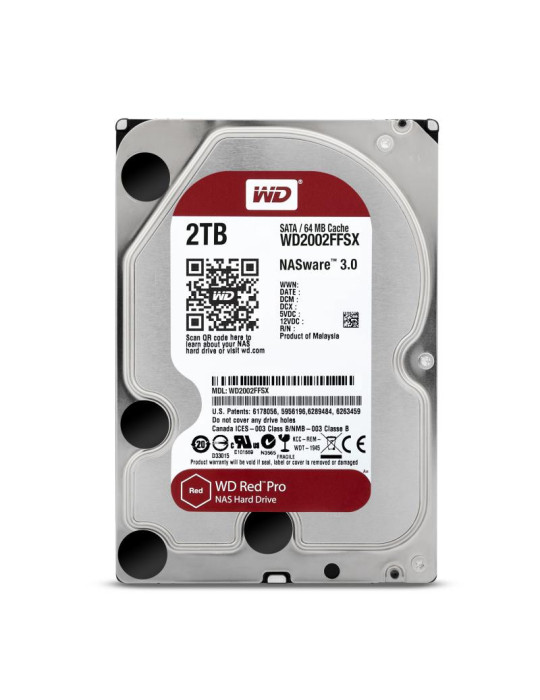 Western Digital HDD Red Pro 2To 3.5" - WD2002FFSX | DOTIRI