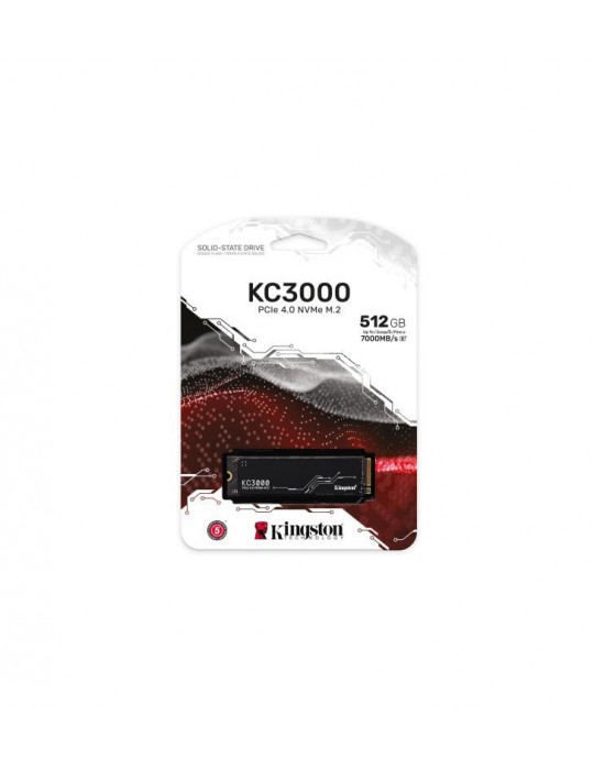 KINGSTON SSD KC3000 512G PCIe 4.0 NVMe M.2 *SKC3000S/512G