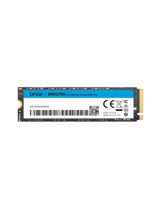 Lexar NM610PRO 1 To M.2 PCI Express 3.0 NVMe | DOTIRI