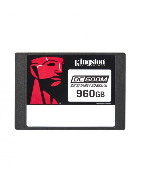 Kingston Technology SSD SATA Enterprise DC600M (usage mixte) 2.5? de 960 Go