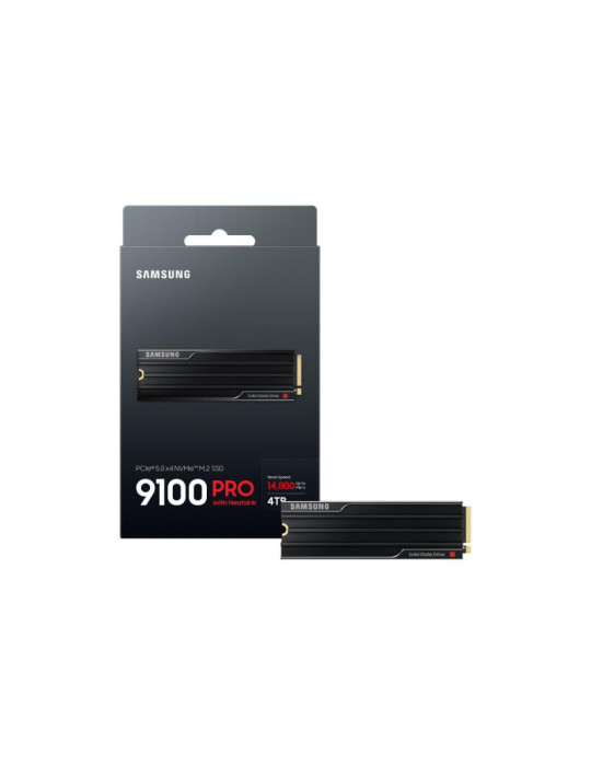 SAMSUNG SSD 9100 PRO 4T M.2 Gen5 + Dissipateur | DOTIRI