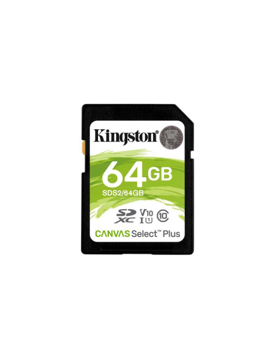 KINGSTON  Carte SDXC Canvas Select Plus  64G | DOTIRI
