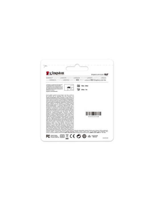 KINGSTON Carte Micro SDHC Canvas Select Plus | DOTIRI