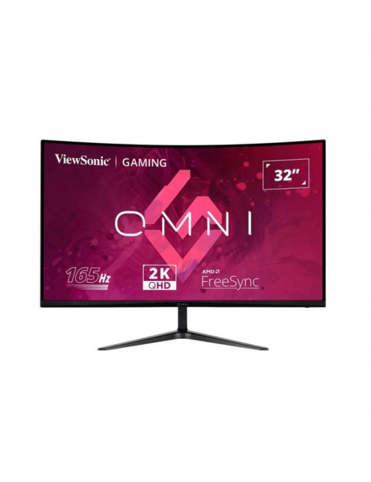 Viewsonic VX Series VX3218C-2K écran plat de PC 81,3 cm (32") 2560 x 1440 pixels Quad HD LED Noir