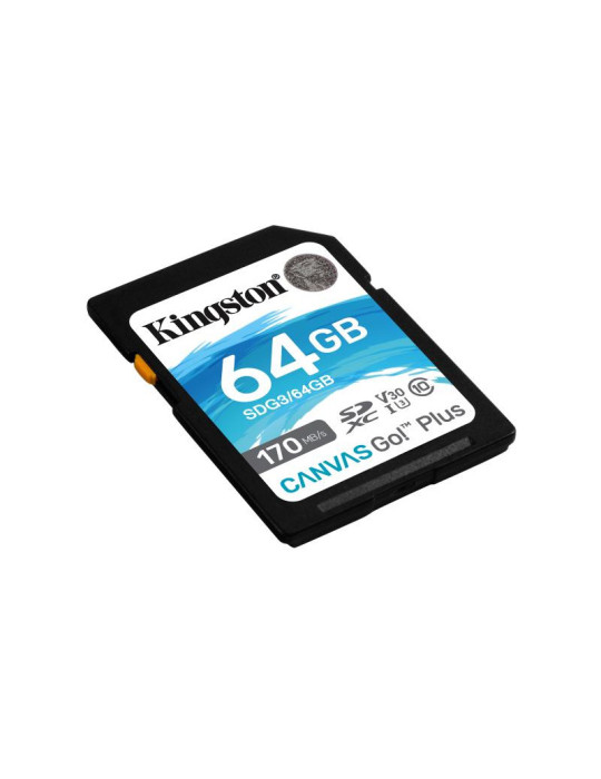 KINGSTON 64GB SDXC Canvas Go Plus *SDG3/64GB | DOTIRI
