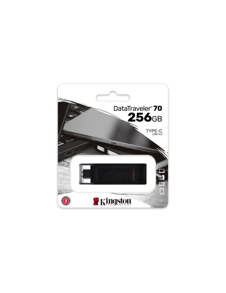 Kingston Technology DataTraveler 256Go USB-C 3.2 | DOTIRI