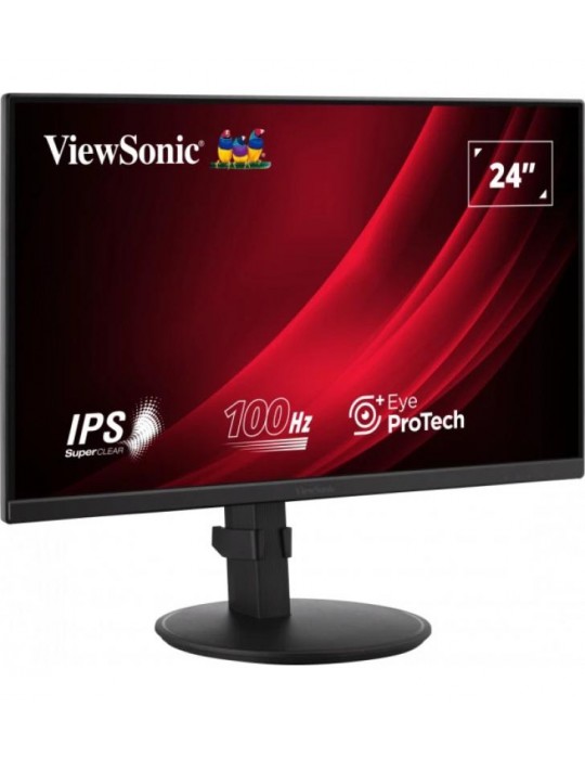 Viewsonic Display VG2408A écran plat de PC 61 cm (24") 1920 x 1080 pixels Full HD LED Noir